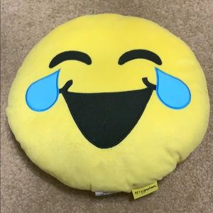 Laughing Crying Emoji Pillow